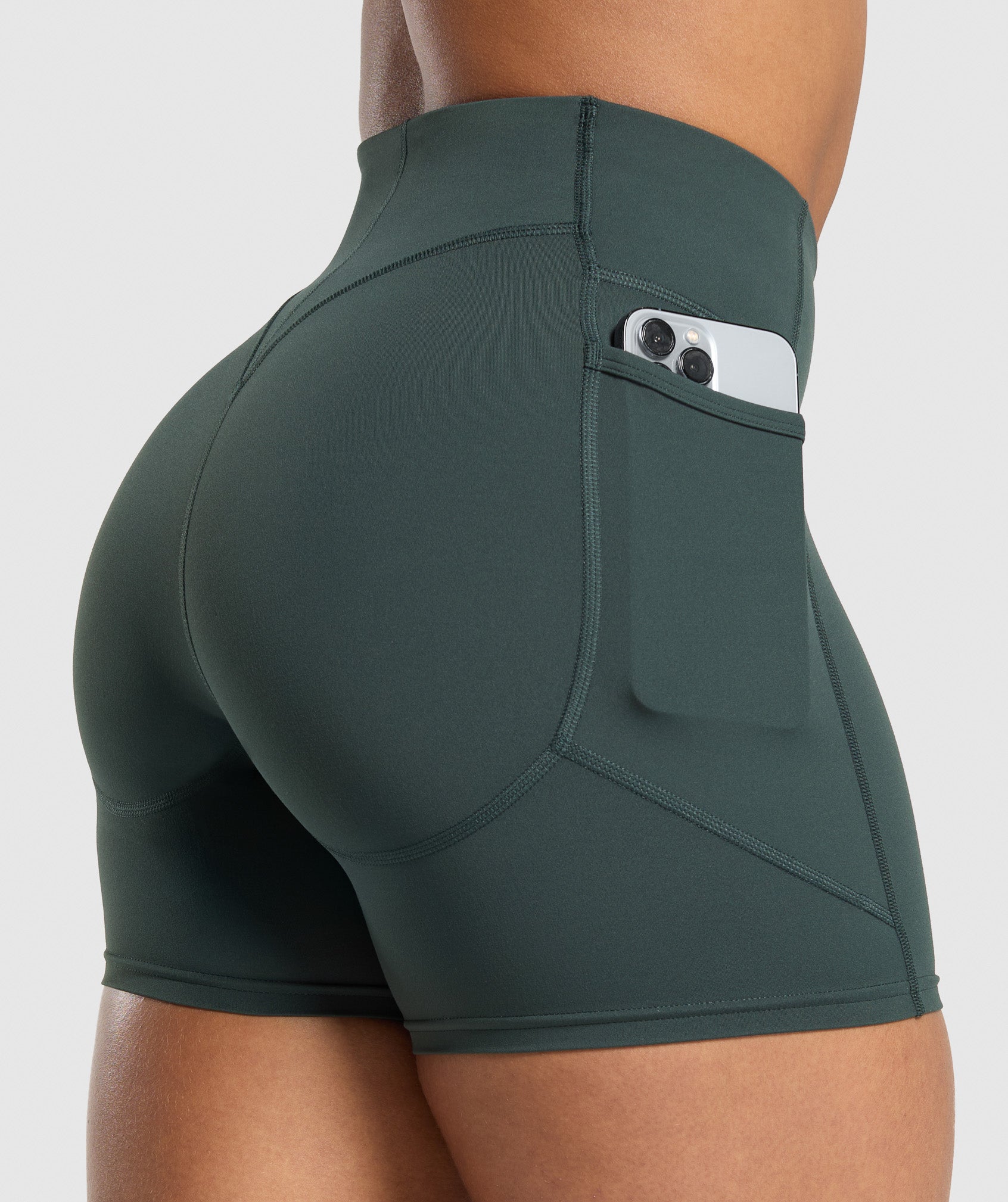 Lifting Pocket Shorts - Darkest Teal