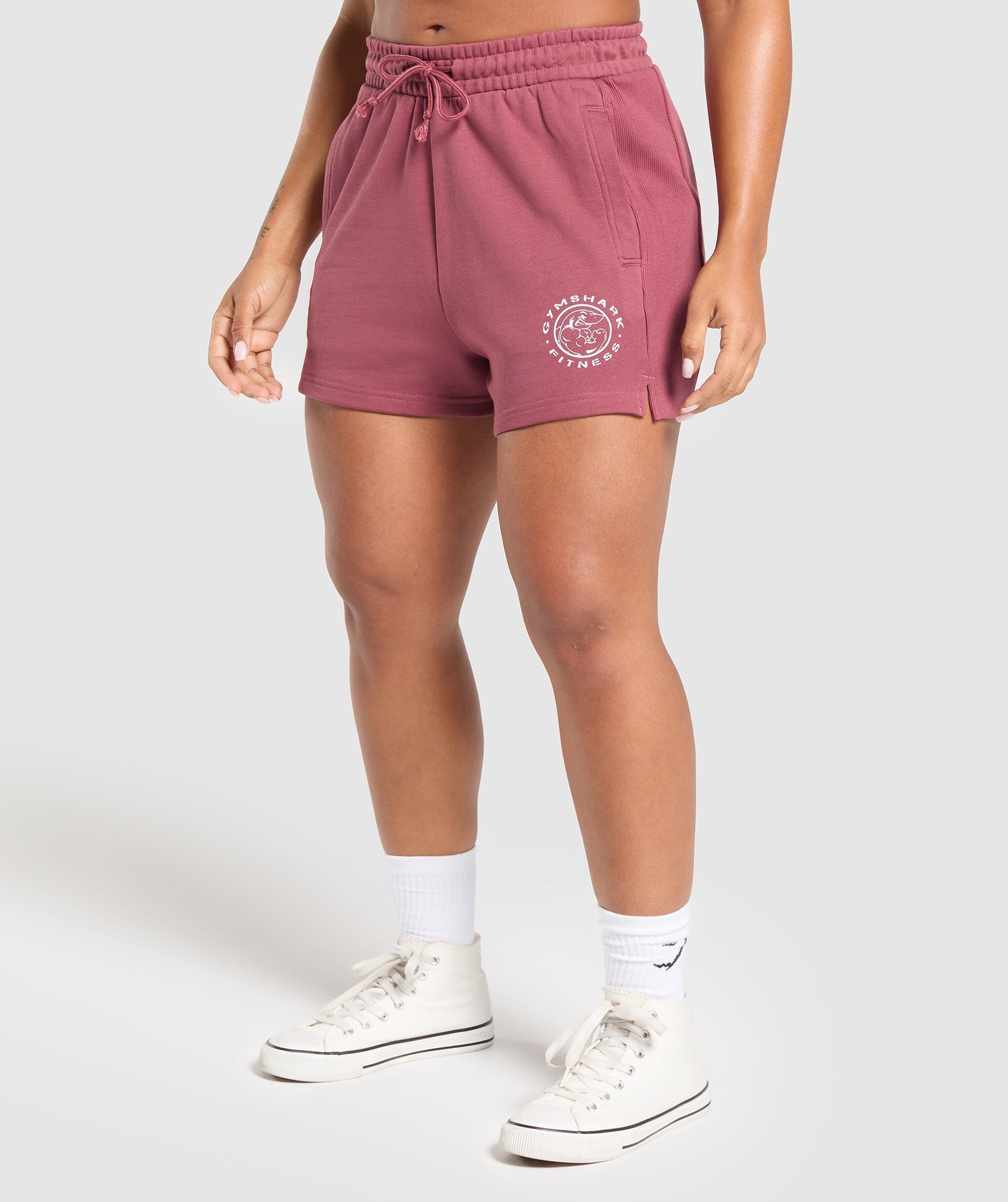 Legacy Cotton Shorts - Washed Berry Pink