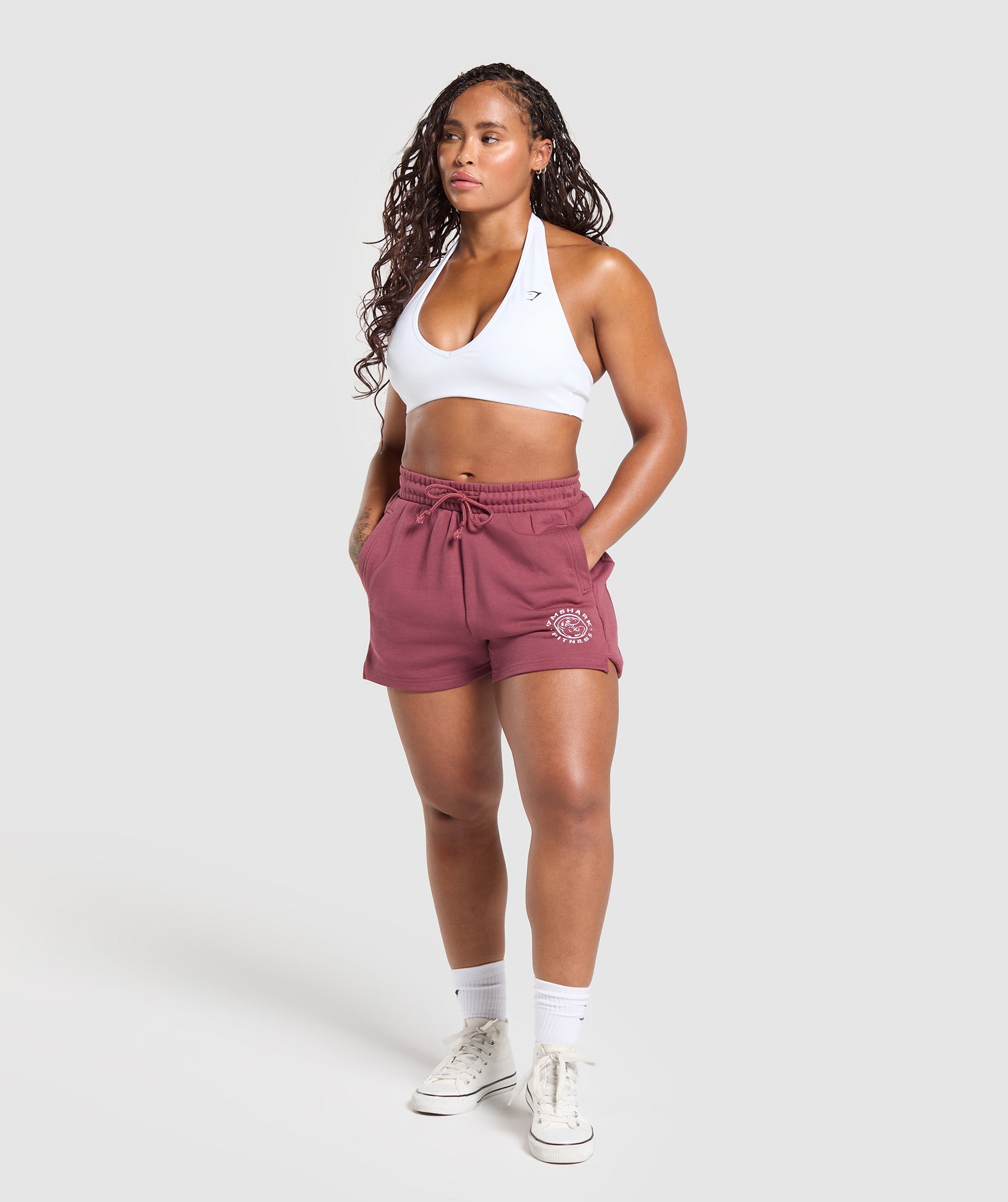Legacy Cotton Shorts - Washed Berry Pink