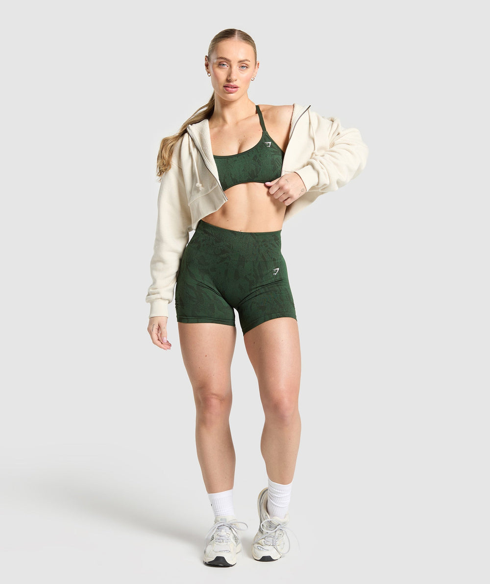 Adapt Camo Seamless Shorts - Trail Green/Classic Green
