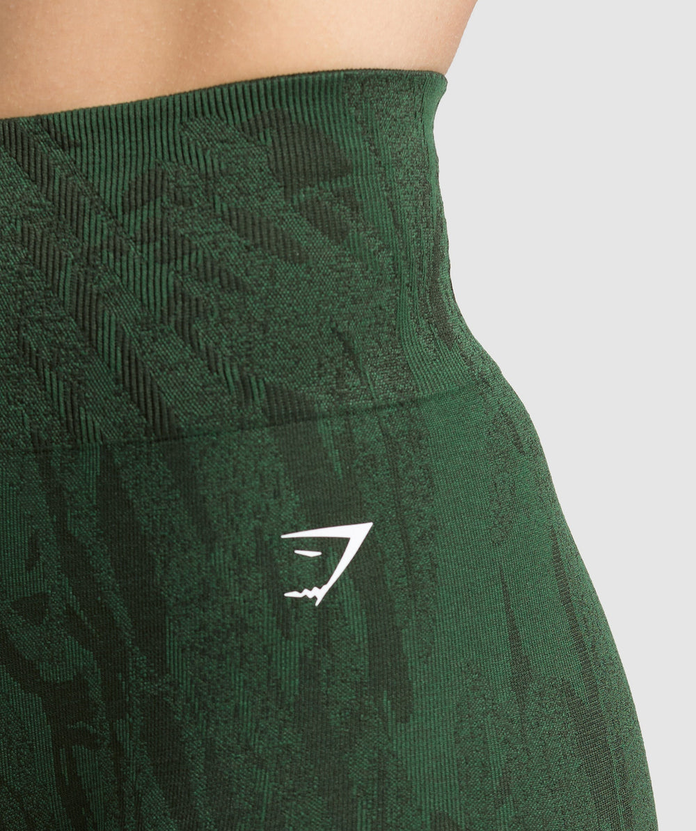 Adapt Camo Seamless Shorts - Trail Green/Classic Green