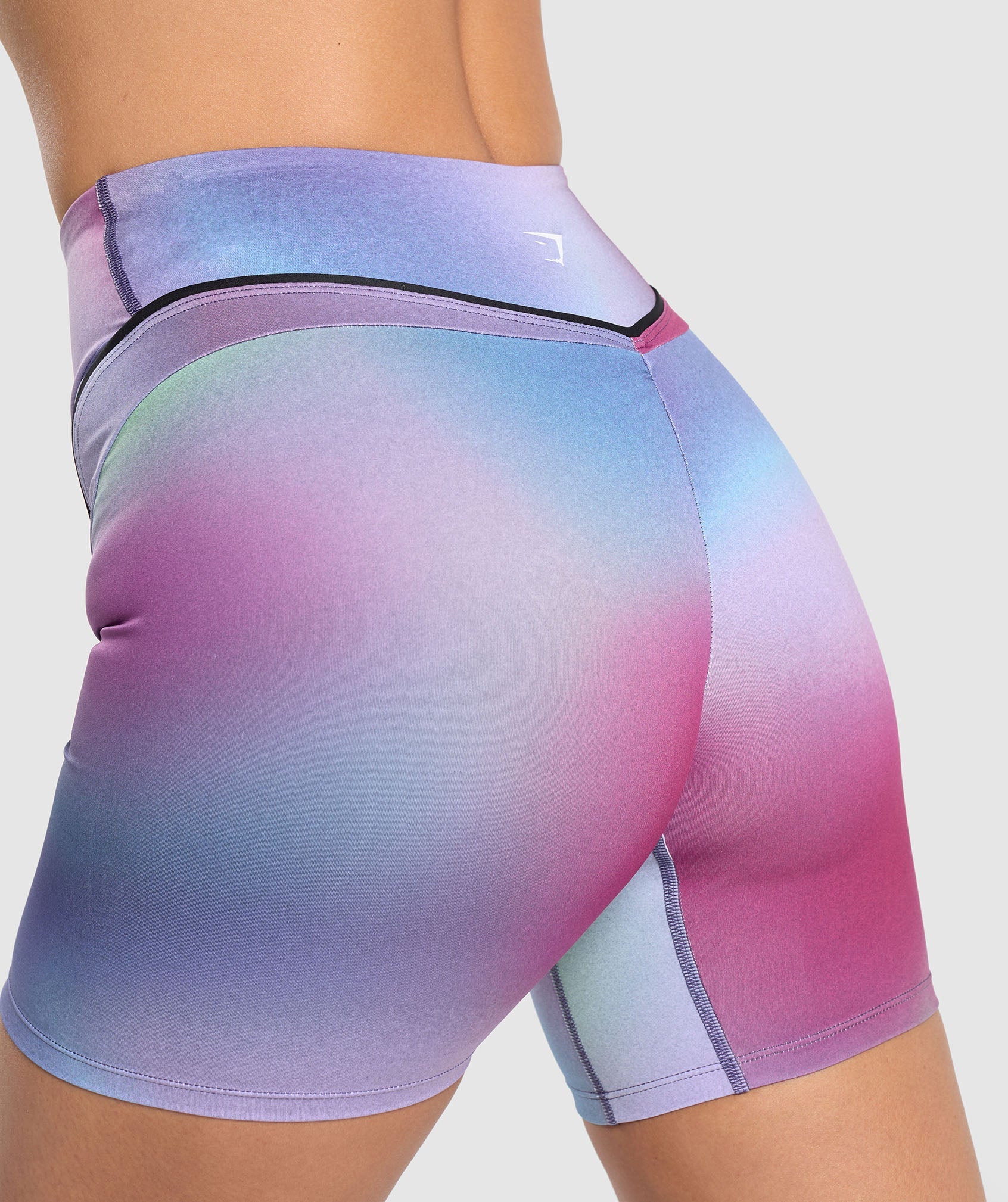 Contour Shorts - Mystic Lilac/Black