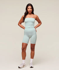 everywear Warp Knit Cycling Short - Frost Blue