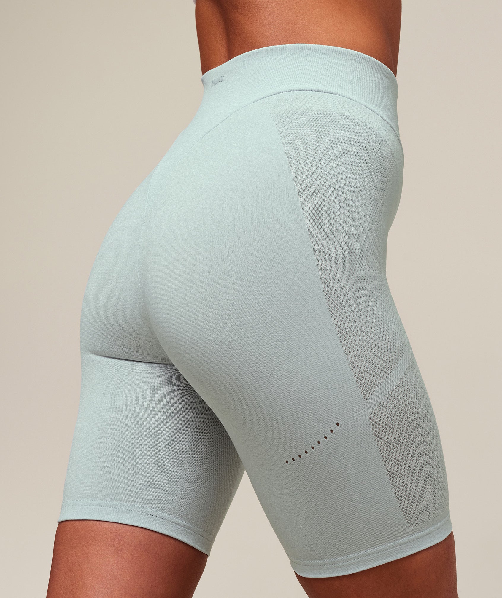 everywear Warp Knit Cycling Short - Frost Blue