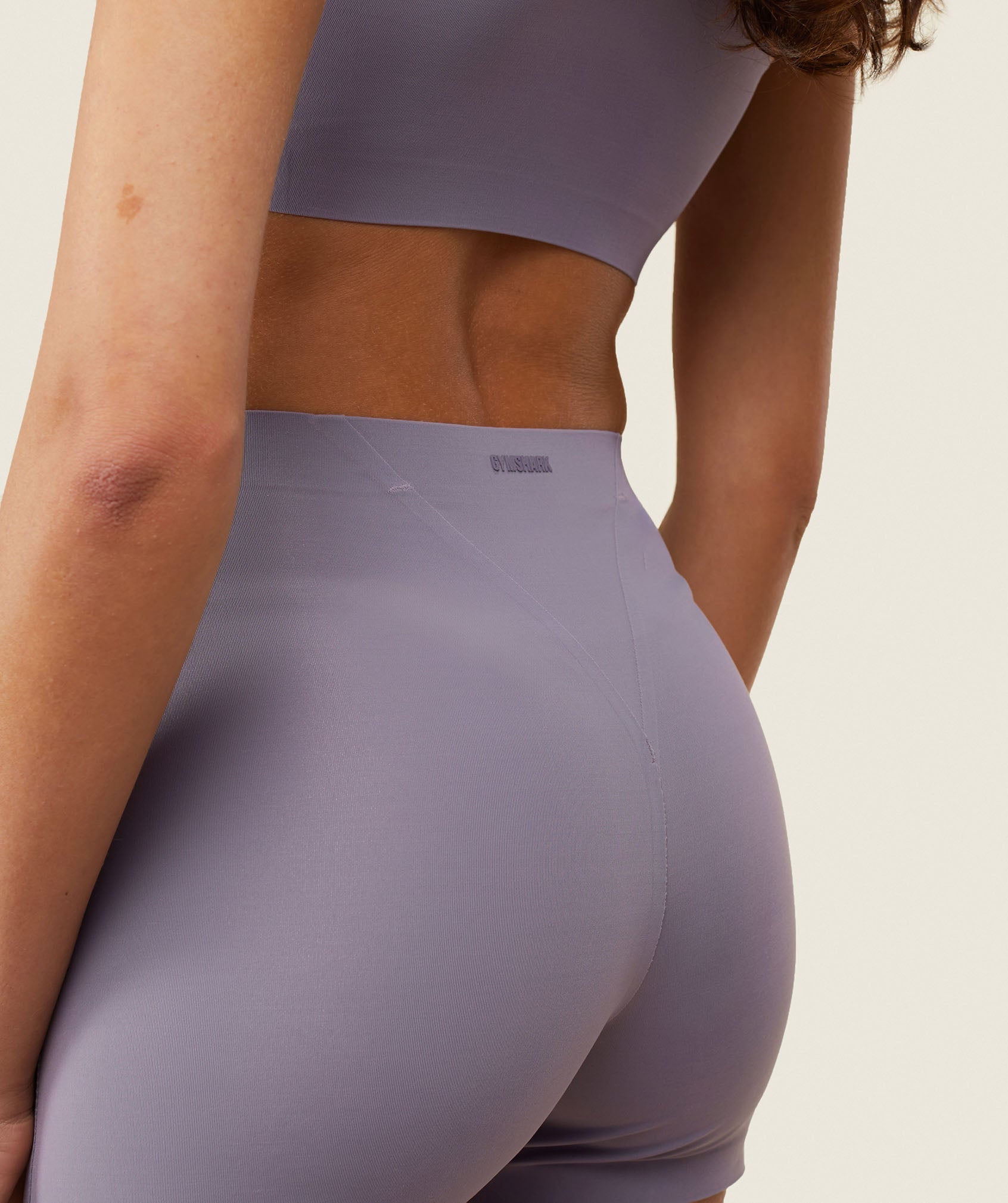 everywear Active Cycling Shorts - Fog Purple