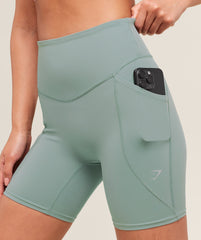 Running Pocket 6" Shorts - Celeste Blue