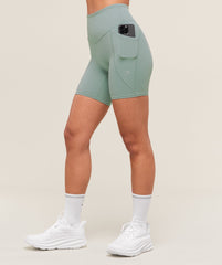 Running Pocket 6" Shorts - Celeste Blue