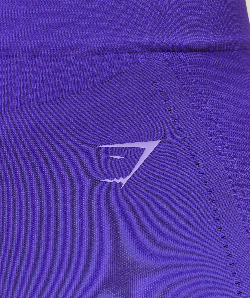 Energised Seamless Shorts - Cobalt Purple