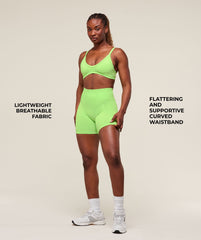 Energised Seamless Shorts - Energy Gelato Green