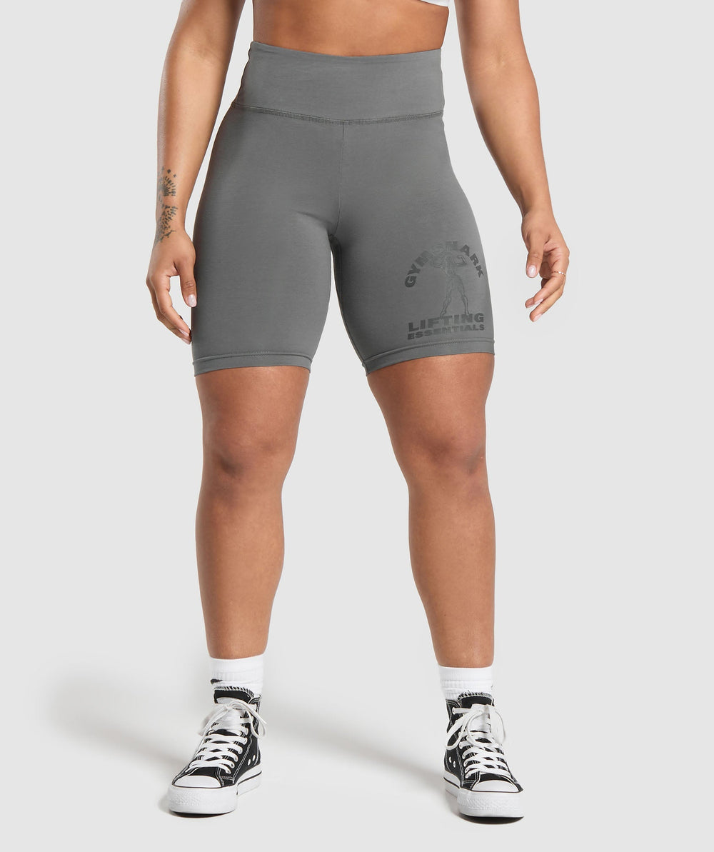 Strong Women Shorts - Brushed Grey