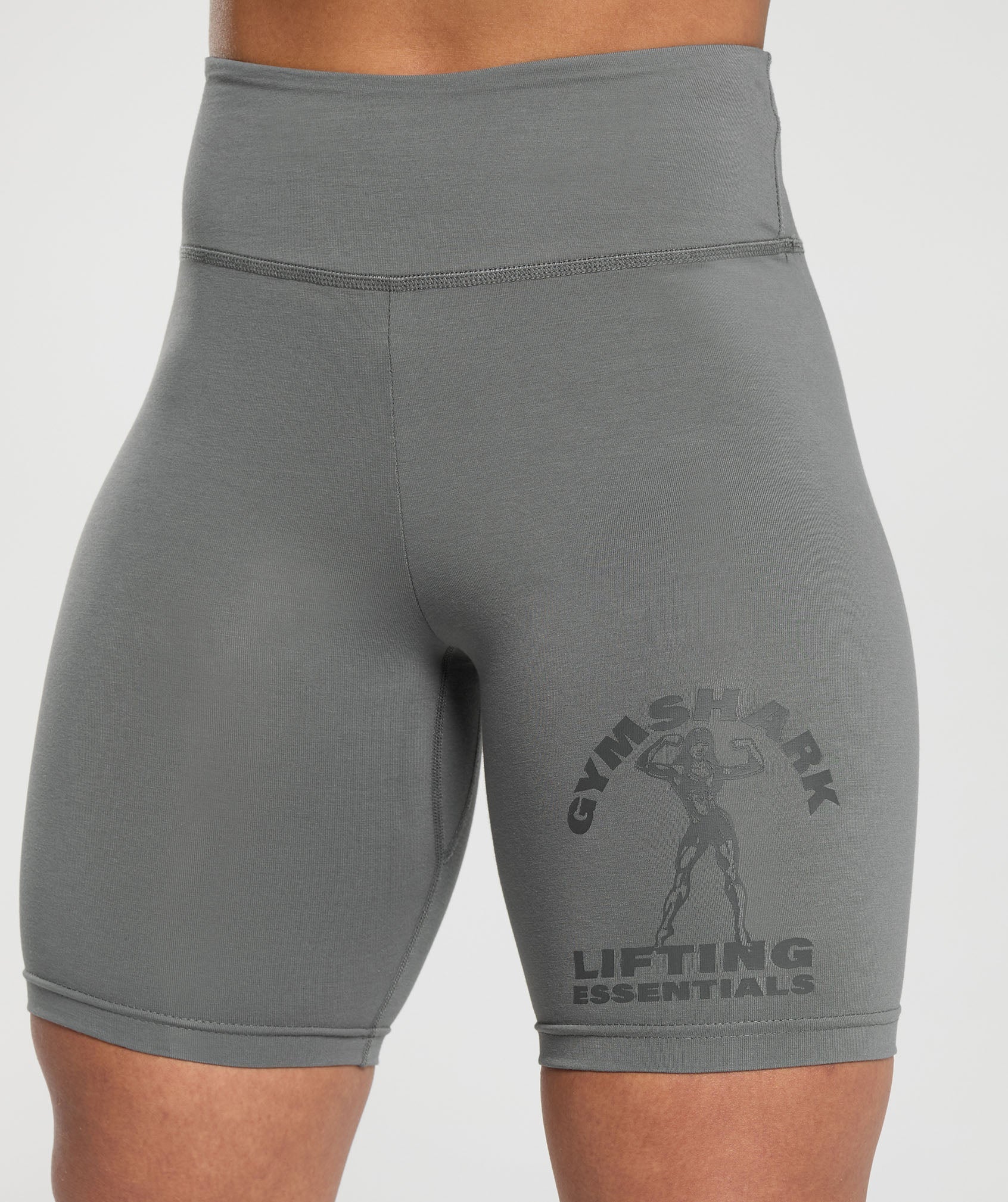 Strong Women Shorts - Brushed Grey