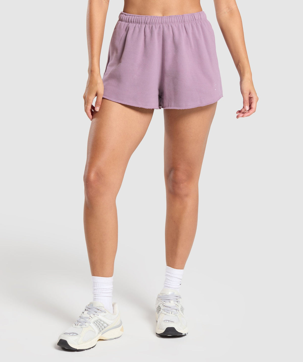 Fleece Shorts - Soft Purple