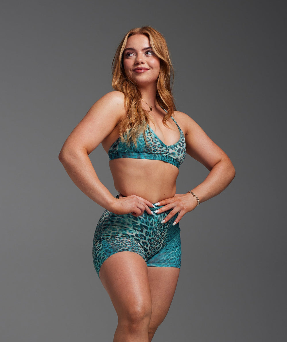 Power Shorts - Bondi Teal