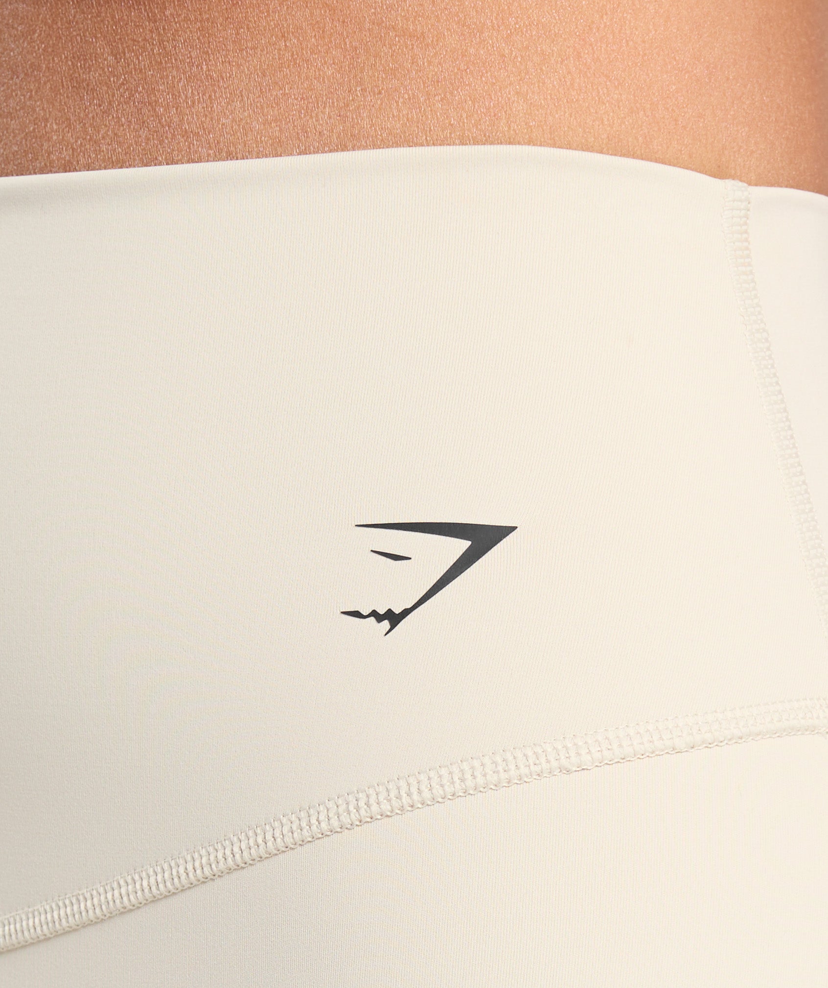 Elevate Tattoo Graphic Shorts - Cream Beige