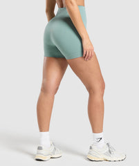 Corset Seamless Shorts - Celeste Blue