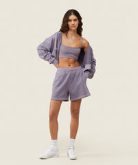 everywear Relaxed Sweat Shorts - Fog Purple