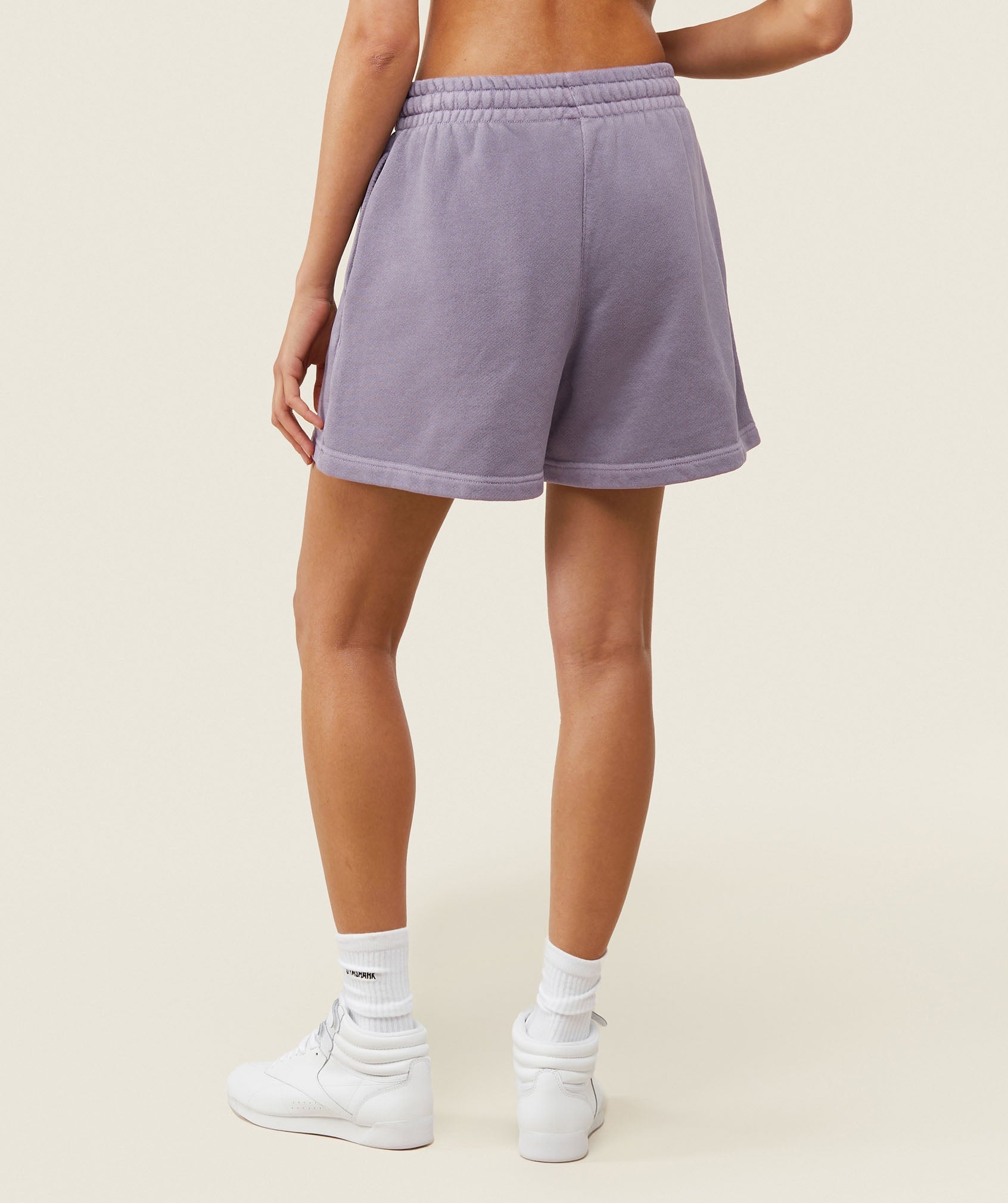 everywear Relaxed Sweat Shorts - Fog Purple
