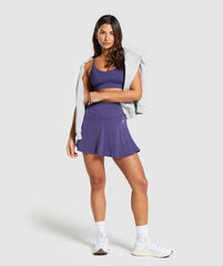 Sweat Seamless Skort - Galaxy Purple