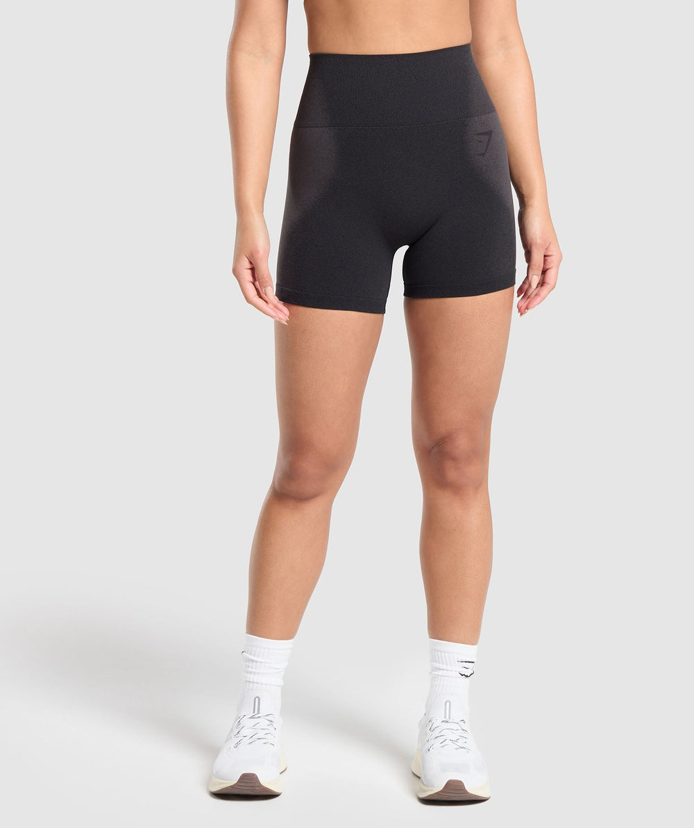 Blur Seamless Shorts - Black/Asphalt Grey
