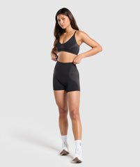 Blur Seamless Shorts - Black/Asphalt Grey