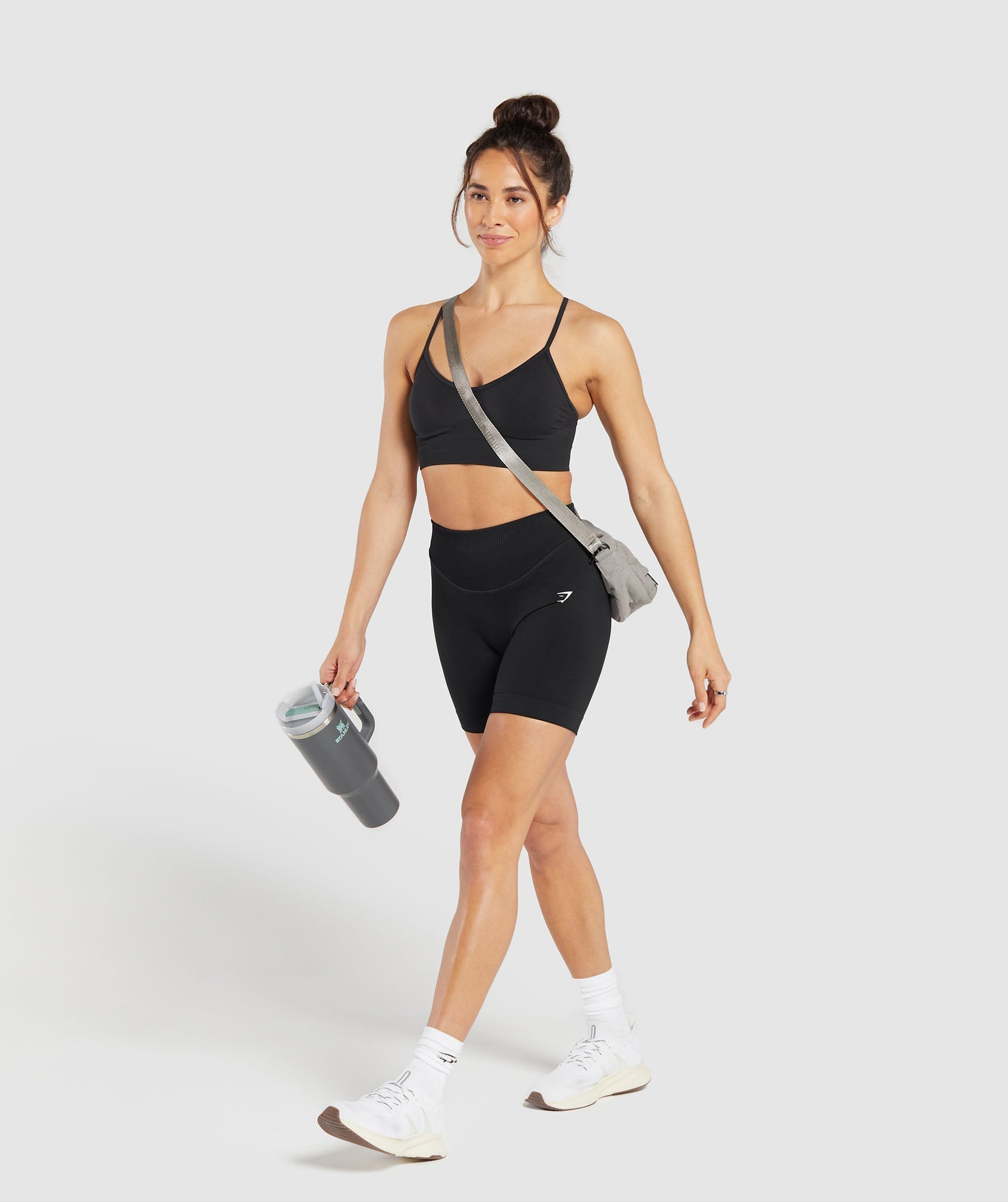 Sweat Seamless Shorts - Black