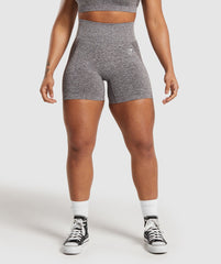 Flex Shorts - Greyed Purple/White
