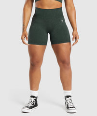 Adapt Fleck Seamless Shorts - Victory Green/ Unit Green