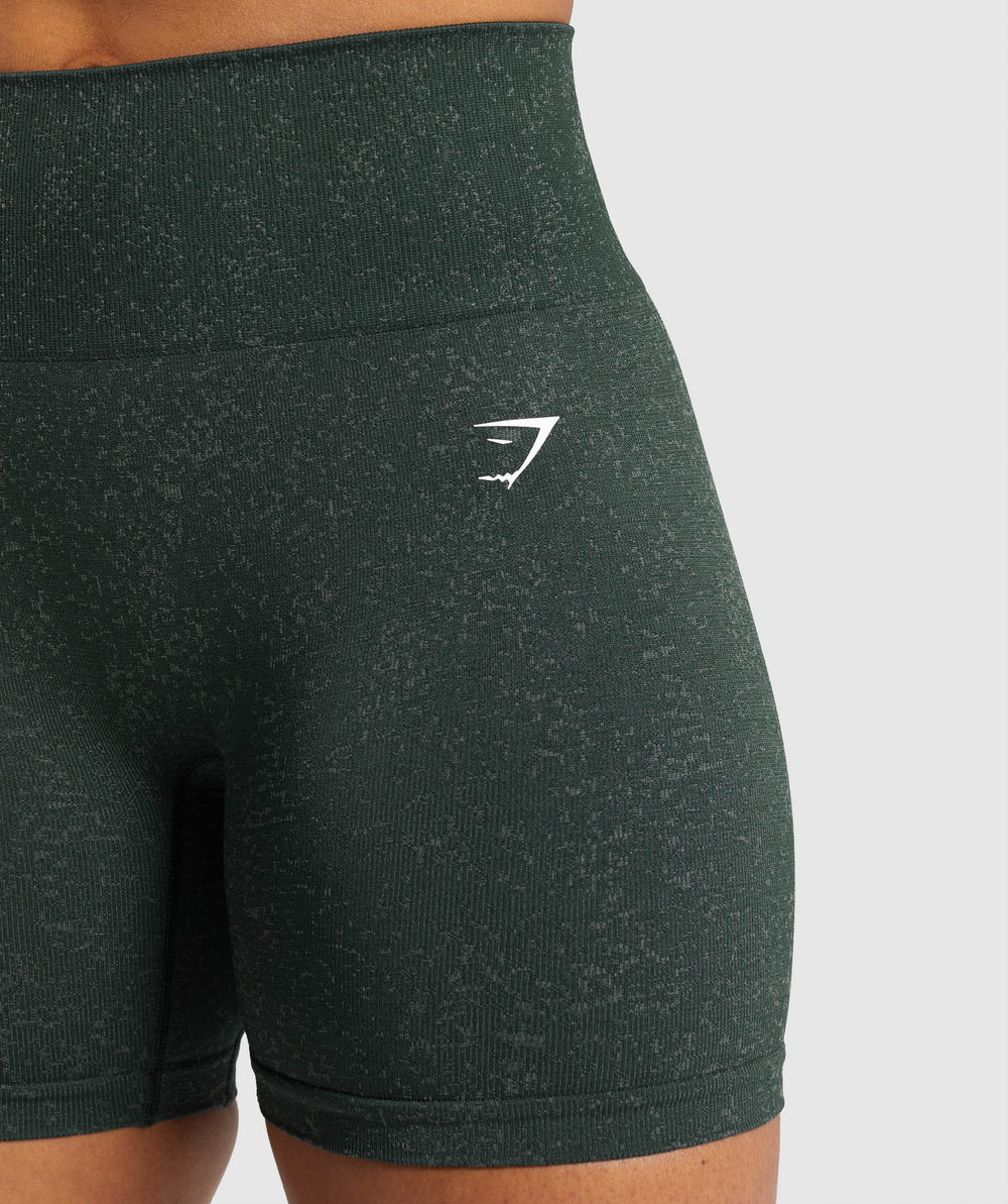 Adapt Fleck Seamless Shorts - Victory Green/ Unit Green