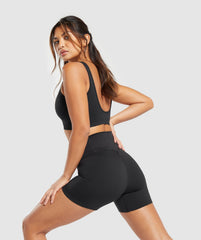 Everyday Front V Waistband - Black