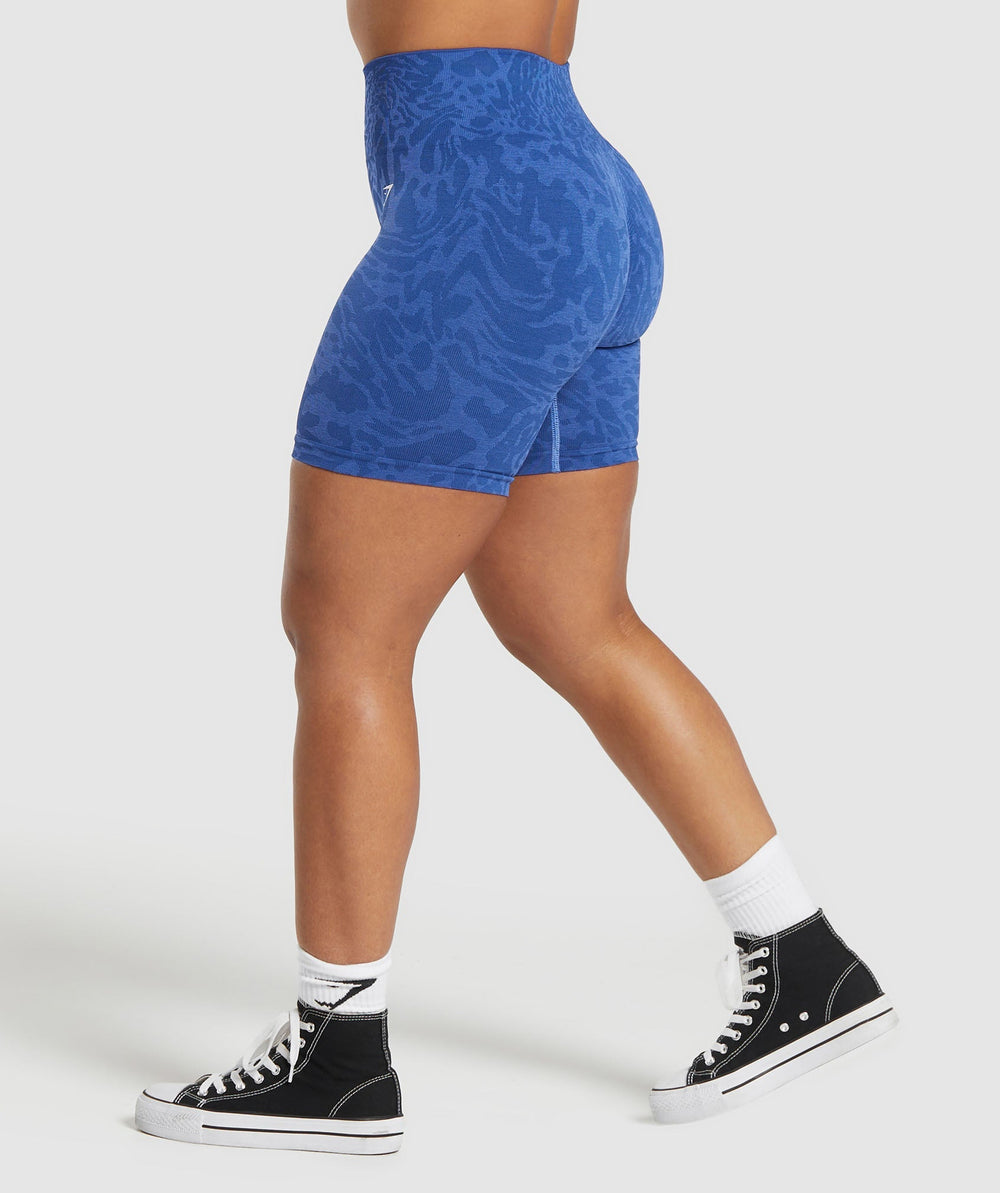 Adapt Safari Tight Shorts - Wave Blue/Iris Blue