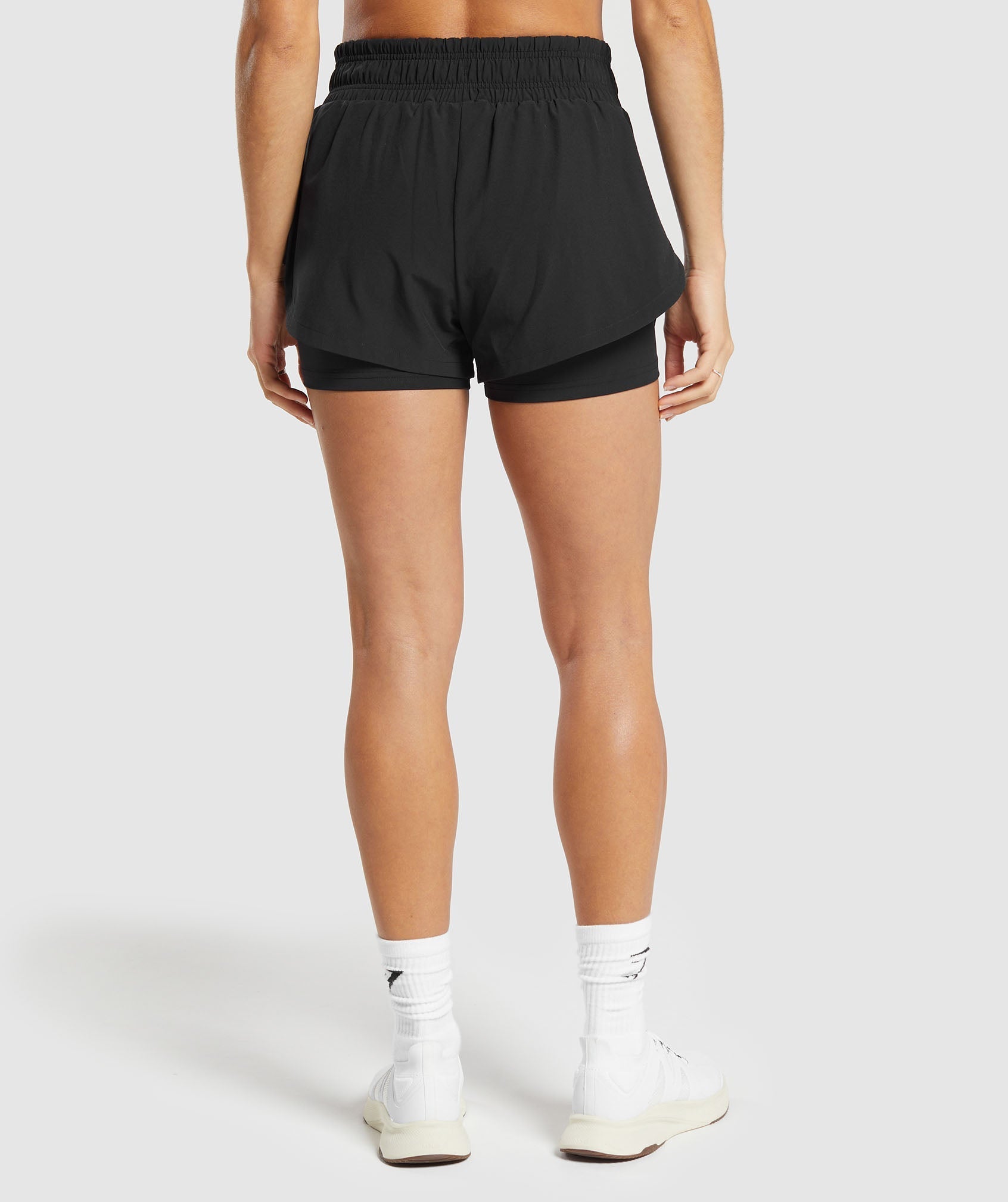 Running 2 In 1 Shorts - Black