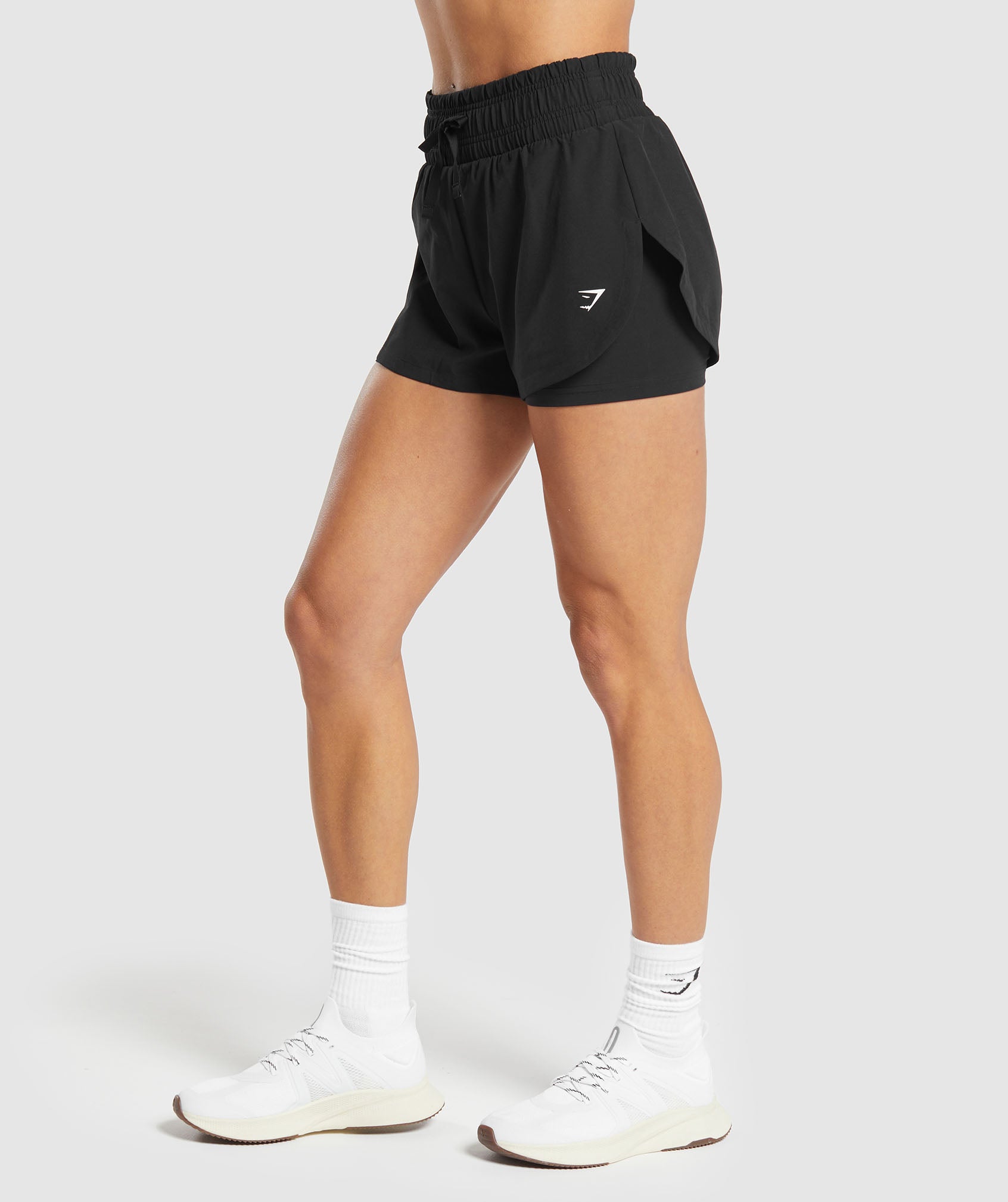 Running 2 In 1 Shorts - Black