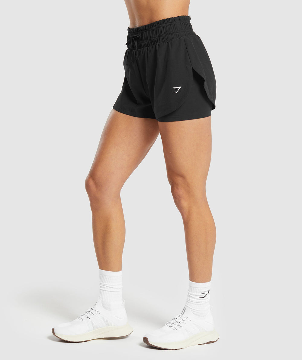 Running 2 In 1 Shorts - Black