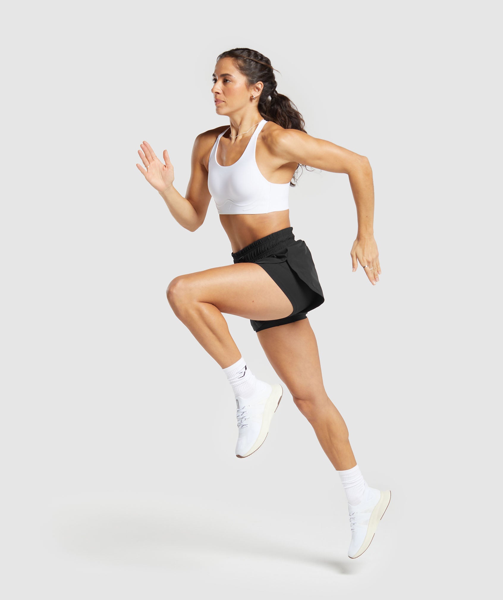 Running 2 In 1 Shorts - Black