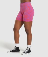 Adapt Safari Tight Shorts - Shelly Pink/Fly Coral
