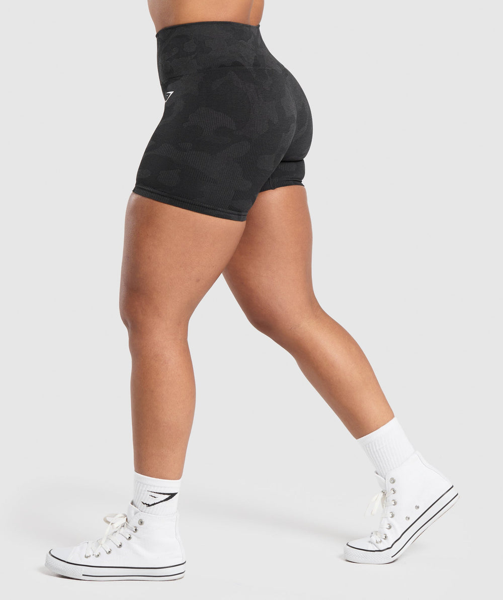 Adapt Camo Seamless Shorts - Black/Asphalt Grey