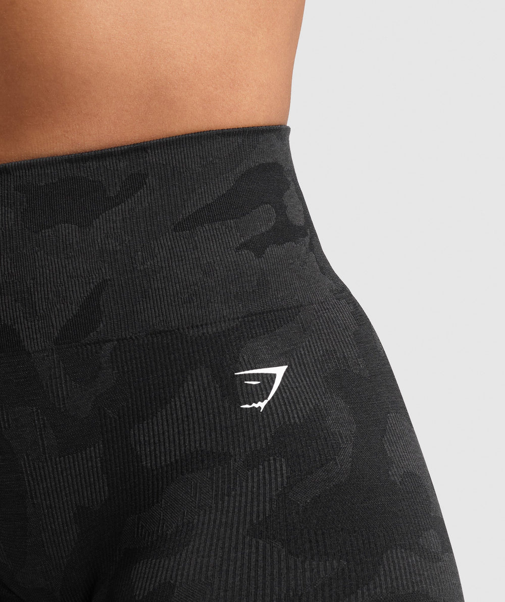 Adapt Camo Seamless Shorts - Black/Asphalt Grey