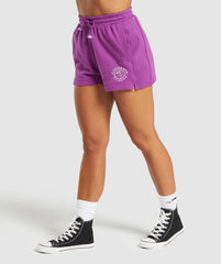 Legacy Cotton Shorts - Era Purple