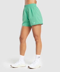 Woven Pocket Shorts - Lagoon Green