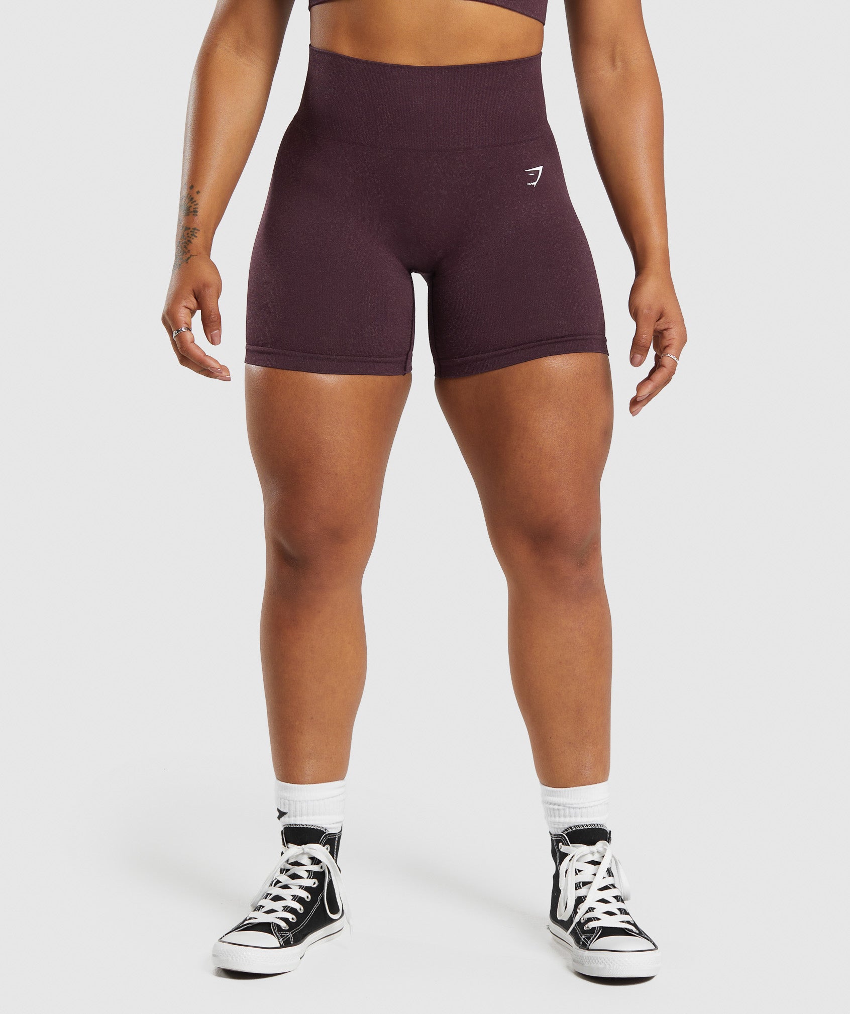 Adapt Fleck Seamless Shorts - Depth Purple/ Steel Purple