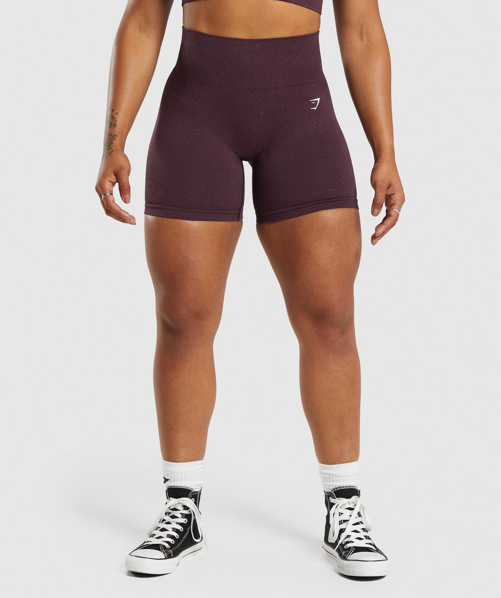 Adapt Fleck Seamless Shorts - Depth Purple/ Steel Purple