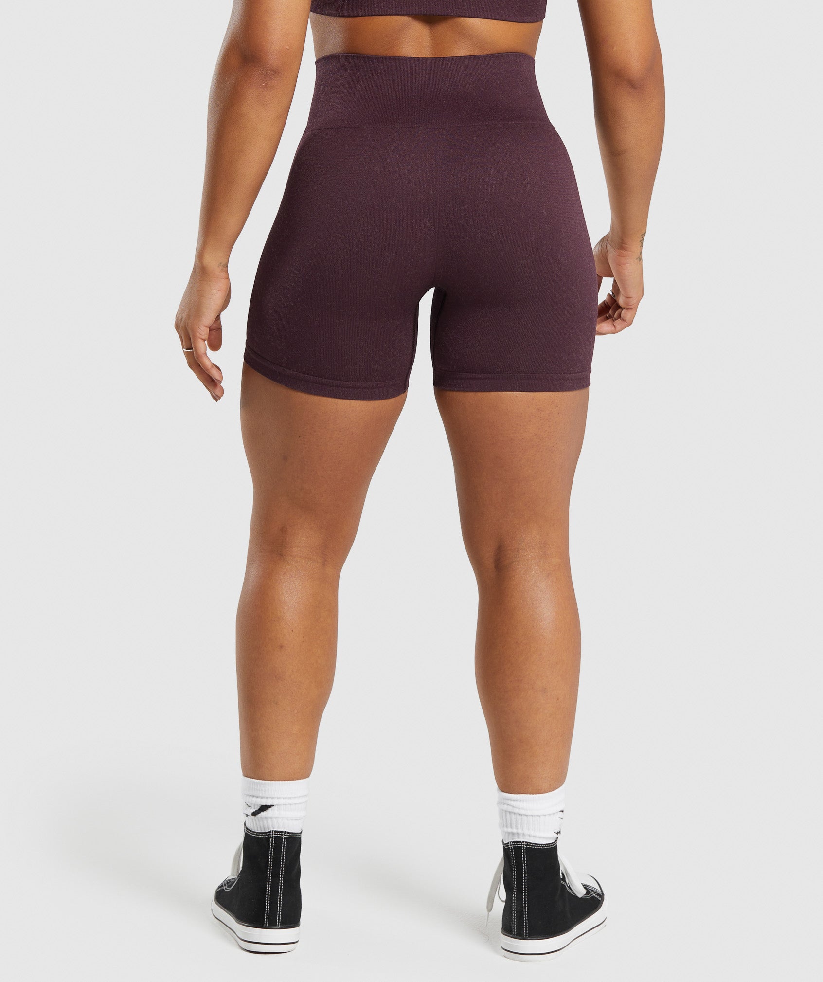 Adapt Fleck Seamless Shorts - Depth Purple/ Steel Purple