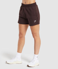 Training Fleece Shorts - Heritage Brown