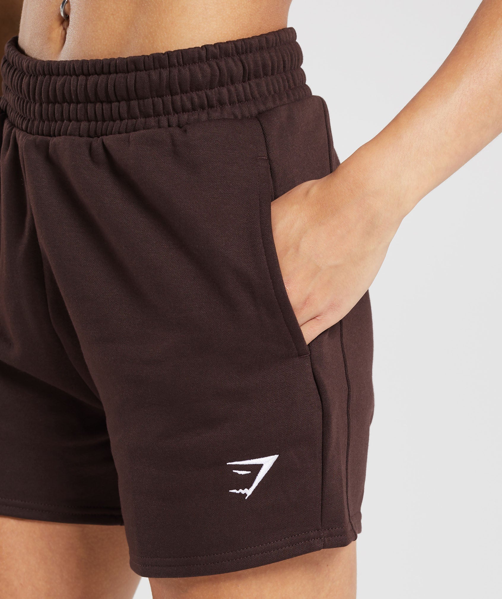 Training Fleece Shorts - Heritage Brown