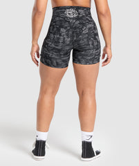 Legacy Logo Tight Shorts - Black