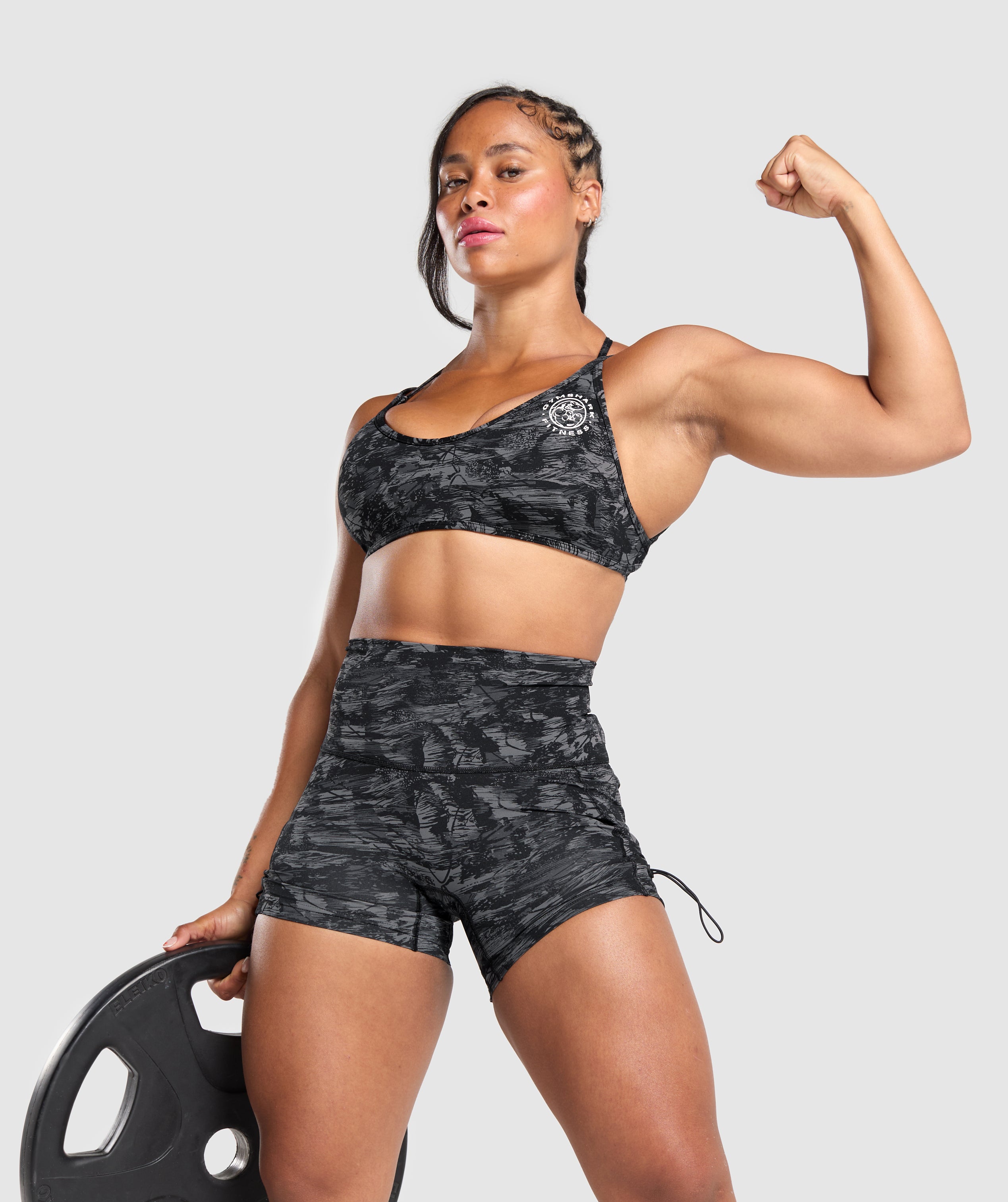 Legacy Logo Tight Shorts - Black
