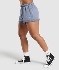 Lifting Loose Shorts - Iron Blue