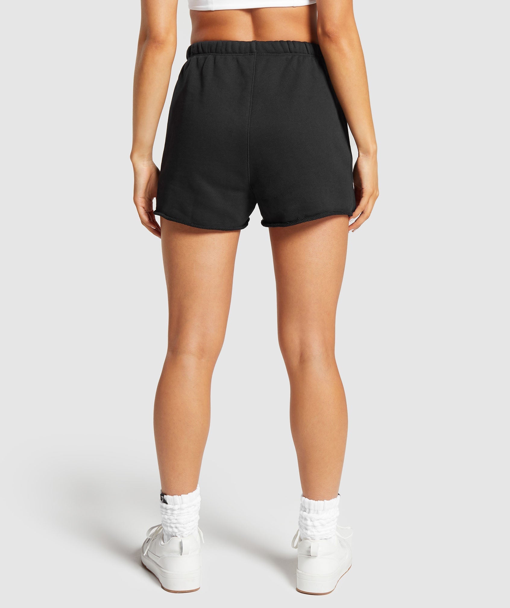Loopback Sweat Shorts - Black