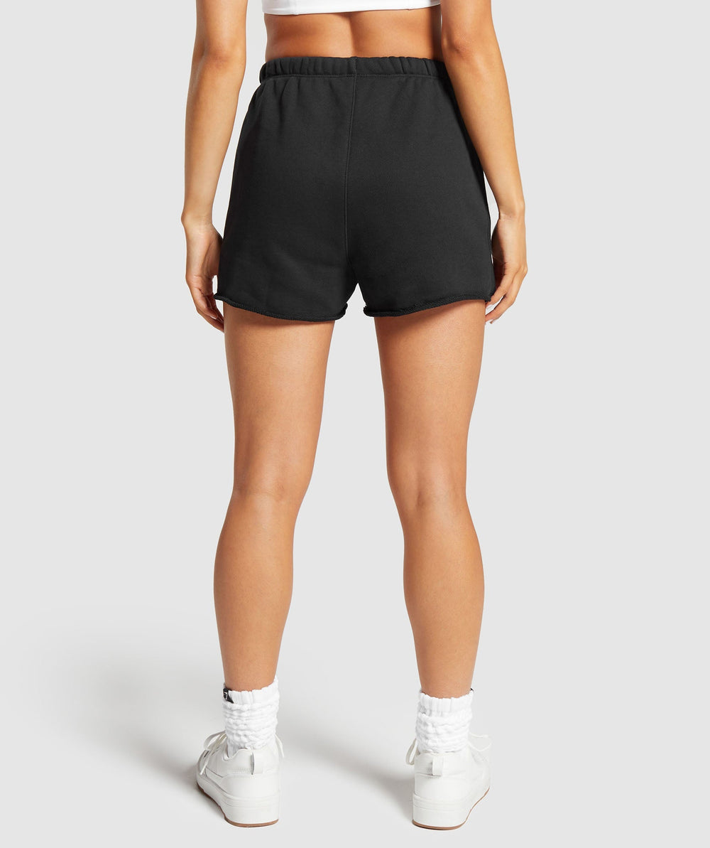 Loopback Sweat Shorts - Black