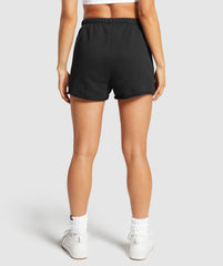 Loopback Sweat Shorts - Black